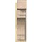 Ekena Millwork Merced Block Rough Sawn Outlooker, Douglas Fir, 8"W x 22"D x 30"H OUT08X22X30MRC05RDF - alternate 3